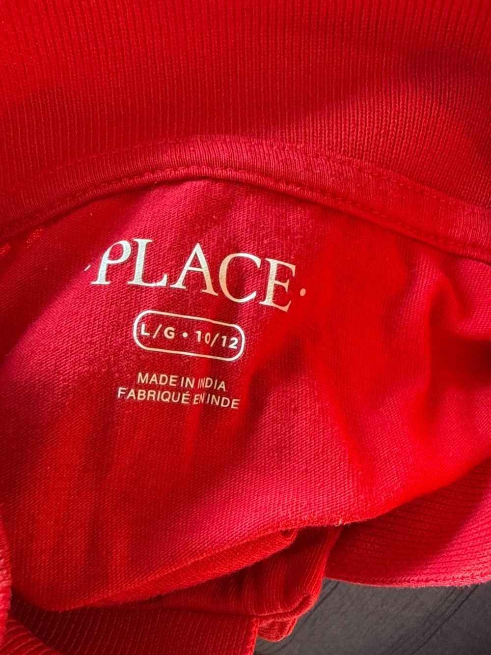 The Children's Place Red long sleeved polo Size L 10/12